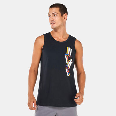 Nike Men's Dri-FIT Graphic Training Tank Top Black