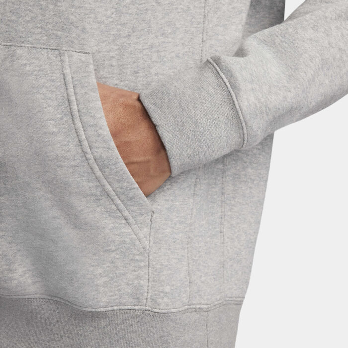 Nike Men's Club Fleece Hoodie Grey Nike Men's Club Fleece Hoodie Grey image number 4