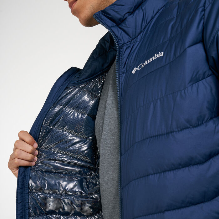 Columbia Men's Powder Lite™ Insulated Jacket Blue Columbia Men's Powder Lite™ Insulated Jacket Blue image number 3