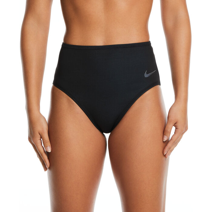 Nike Swim Women's Reversible Bikini Bottoms Black Nike Swim Women's Reversible Bikini Bottoms Black image number 0