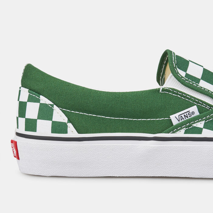 Vans Colour-Theory Classic Slip-On Unisex Shoe Green Vans Colour-Theory Classic Slip-On Unisex Shoe Green image number 4