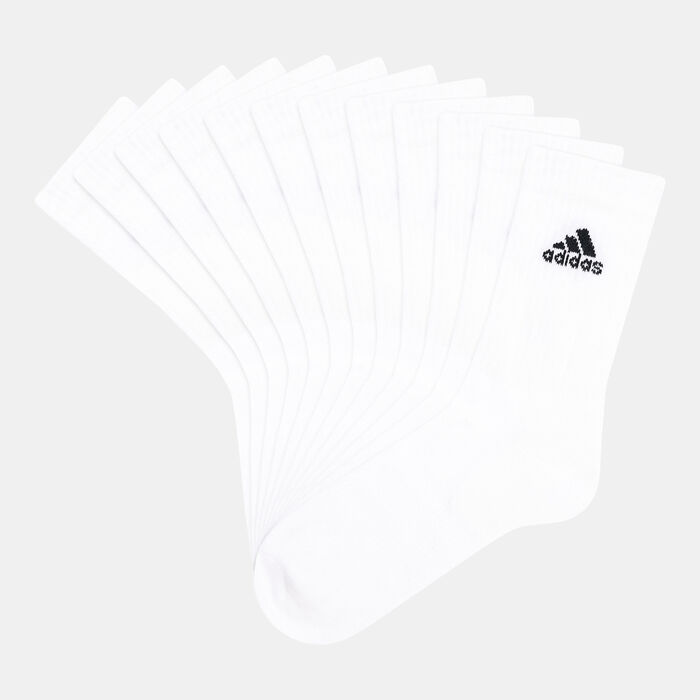 adidas Cushioned Sportswear Crew Socks (6 Pack) White adidas Cushioned Sportswear Crew Socks (6 Pack) White image number 0