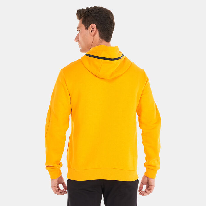 EA7 Emporio Armani Men's Graphic Train Pullover Hoodie yellow EA7 Emporio Armani Men's Graphic Train Pullover Hoodie yellow image number 1