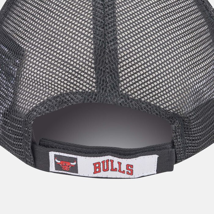 New Era Men's Chicago Bulls Home Field 9FORTY Trucker Cap Black New Era Men's Chicago Bulls Home Field 9FORTY Trucker Cap Black image number 1