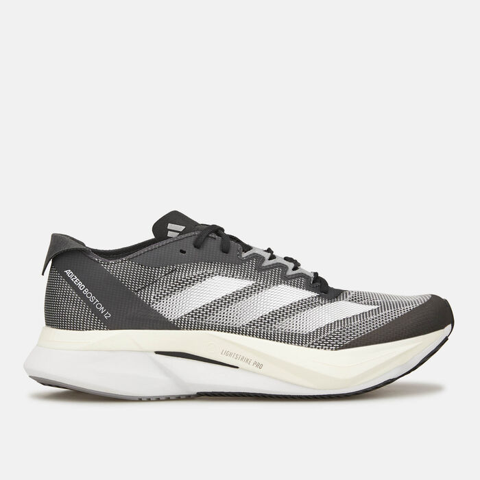 adidas Women's Adizero Boston 12 Running Shoe Black adidas Women's Adizero Boston 12 Running Shoe Black image number 0