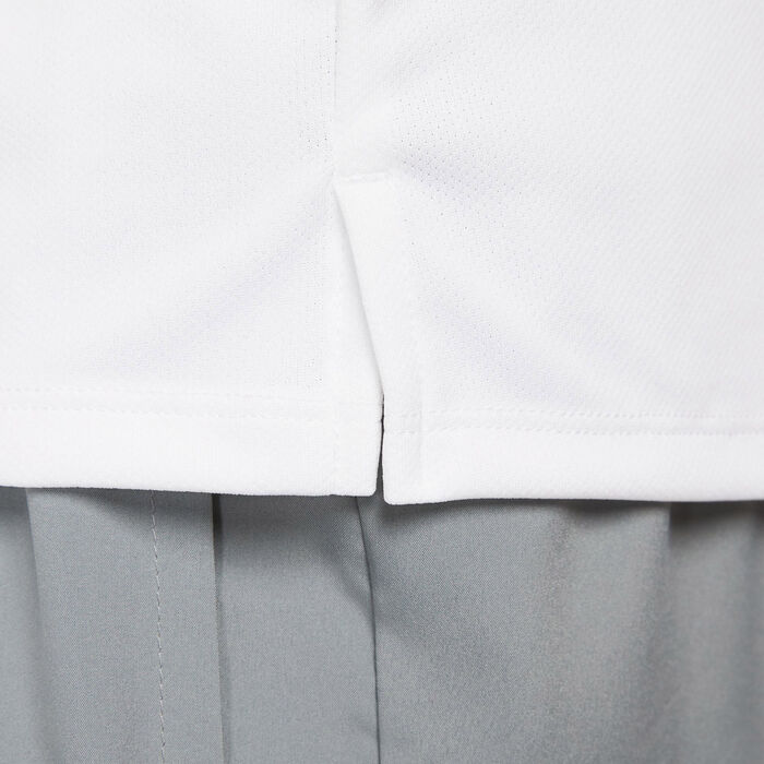 Nike Men's Miler Dri-FIT Running Tank Top White image number 3