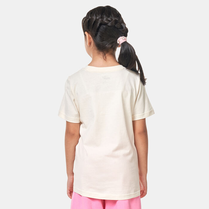 PUMA Kids' ESS+ Summer Camp T-Shirt Beige image number 1
