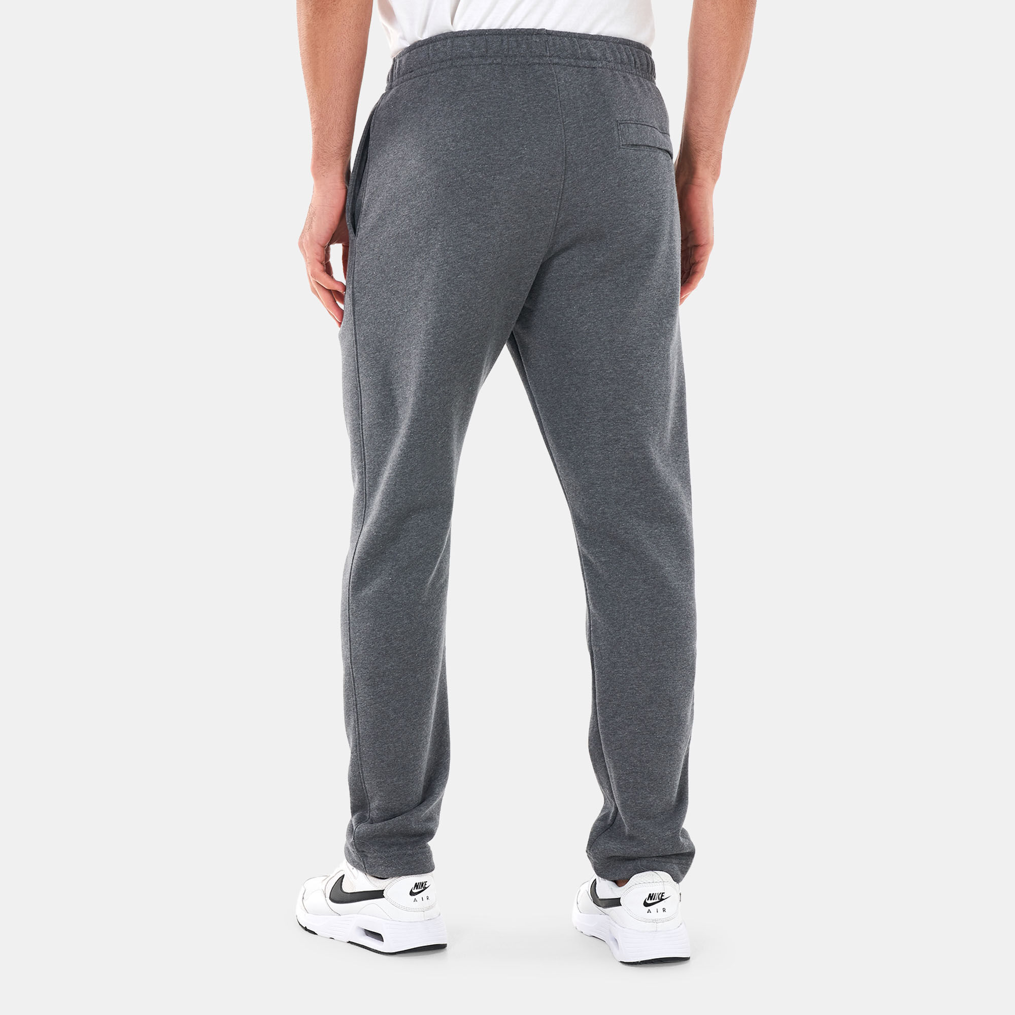 Grey nike sportswear club online fleece joggers