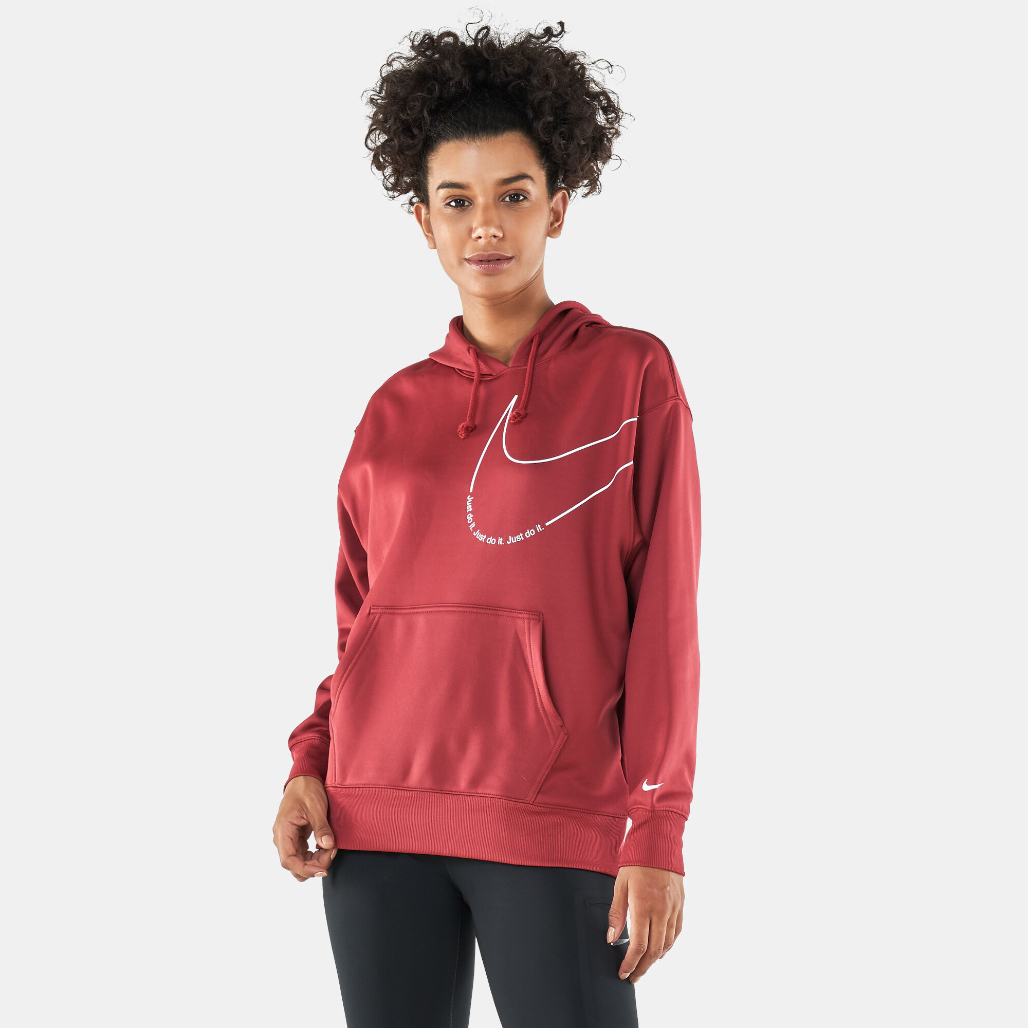 Nike therma graphic fleece hoodie sale