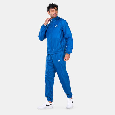 Nike Men's Club Woven Tracksuit Blue