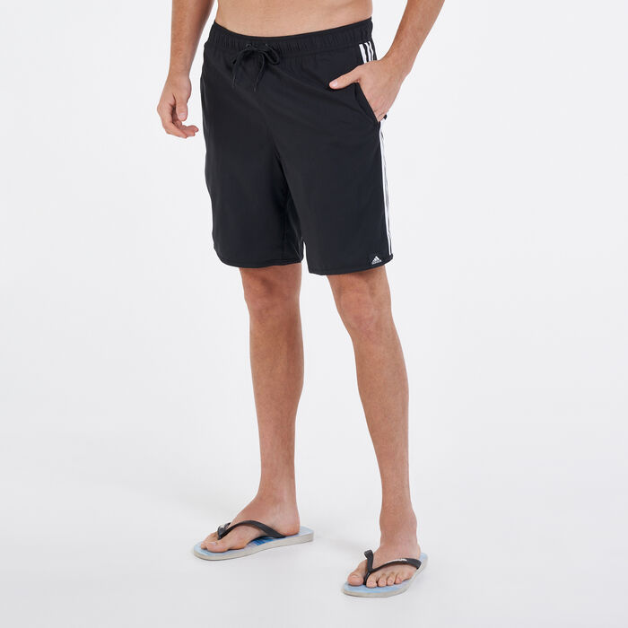 adidas Men's Classic 3-Stripes Swimming Shorts Black adidas Men's Classic 3-Stripes Swimming Shorts Black image number 0