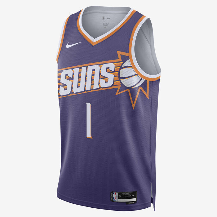 Nike NBA Phoenix Suns 2023/24 Icon Edition Dri-FIT Swingman Jersey Purple Nike NBA Phoenix Suns 2023/24 Icon Edition Dri-FIT Swingman Jersey Purple image number 0