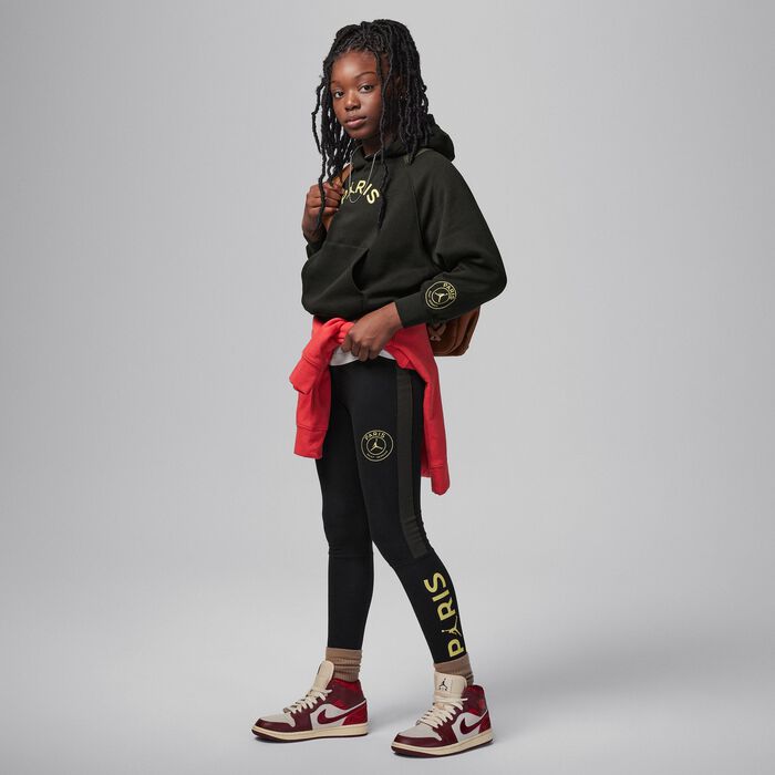 Jordan Kids' Paris Saint-Germain Leggings Black Jordan Kids' Paris Saint-Germain Leggings Black image number 3