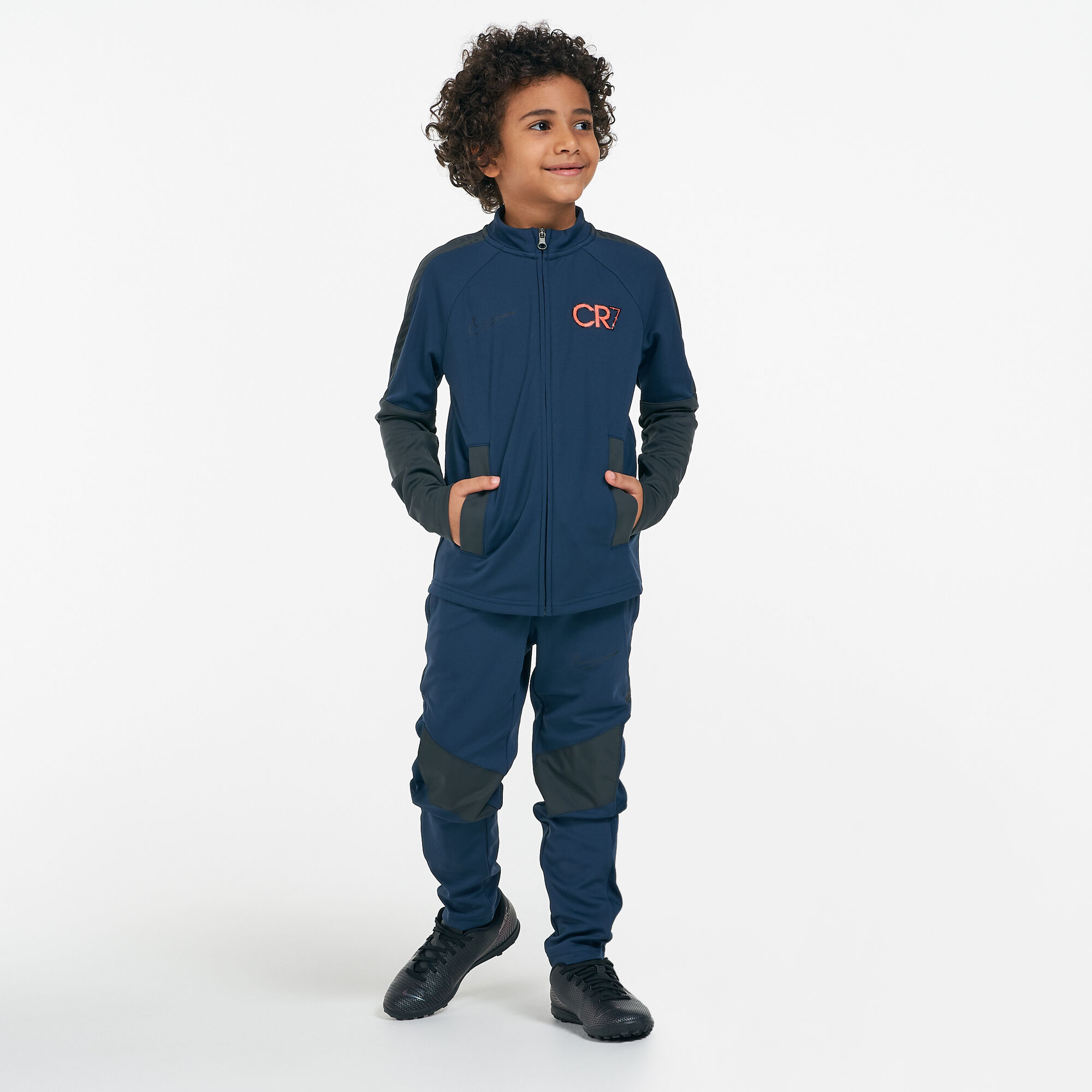 Boys cr7 tracksuit hotsell
