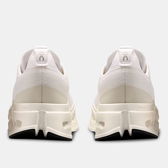 On Women's Cloudsurfer Max Running Shoes White On Women's Cloudsurfer Max Running Shoes White image number 5