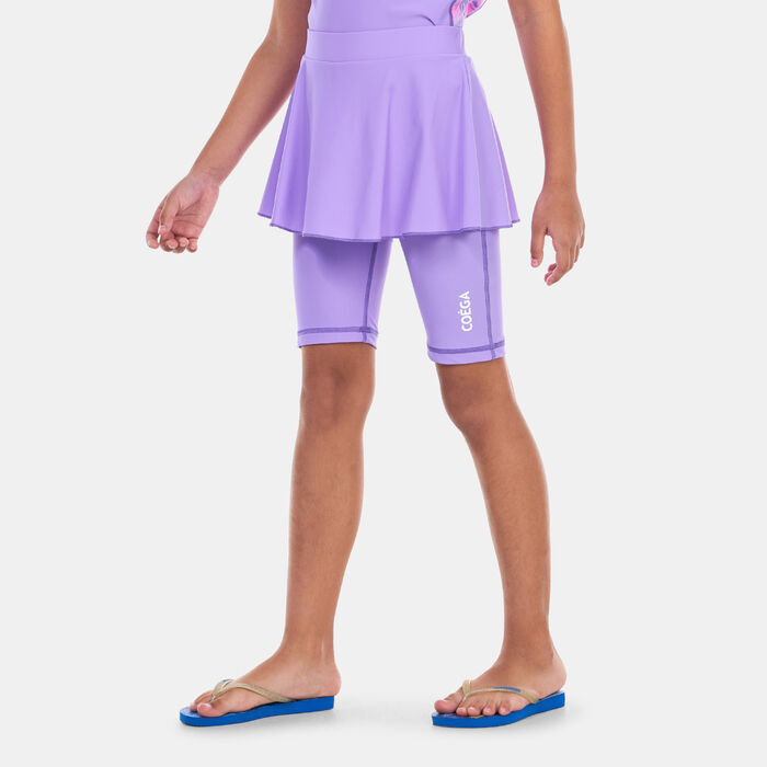 COEGA Kids' Skirted Two-Piece Swimsuit Purple COEGA Kids' Skirted Two-Piece Swimsuit Purple image number 2