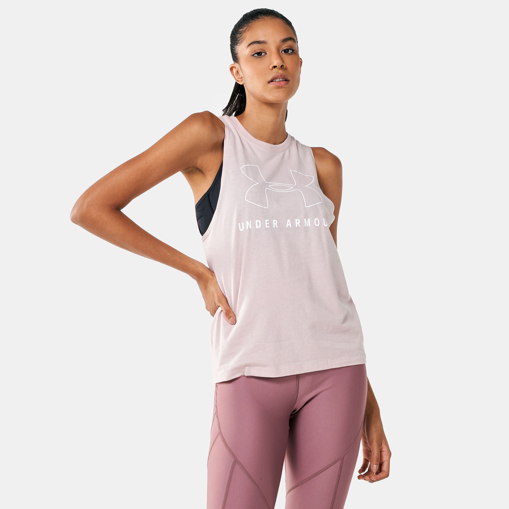Women's ua sportstyle graphic top muscle tank