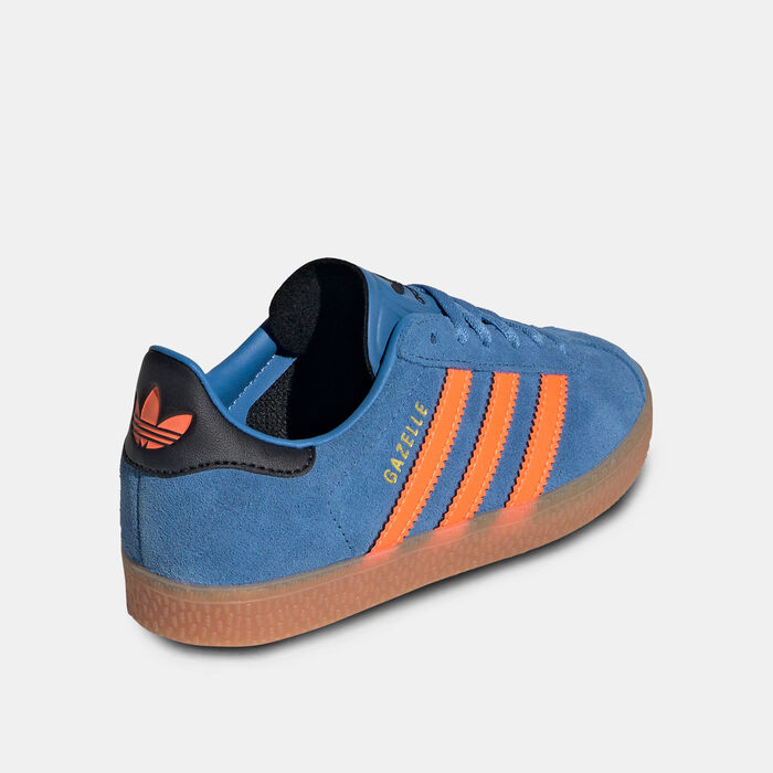 adidas Originals Kids' Gazelle Shoes Blue adidas Originals Kids' Gazelle Shoes Blue image number 2