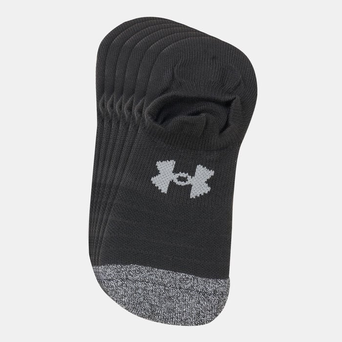 Under Armour HeatGear® Ultra Low Tab Socks (3 Pack) Black Under Armour HeatGear® Ultra Low Tab Socks (3 Pack) Black image number 0