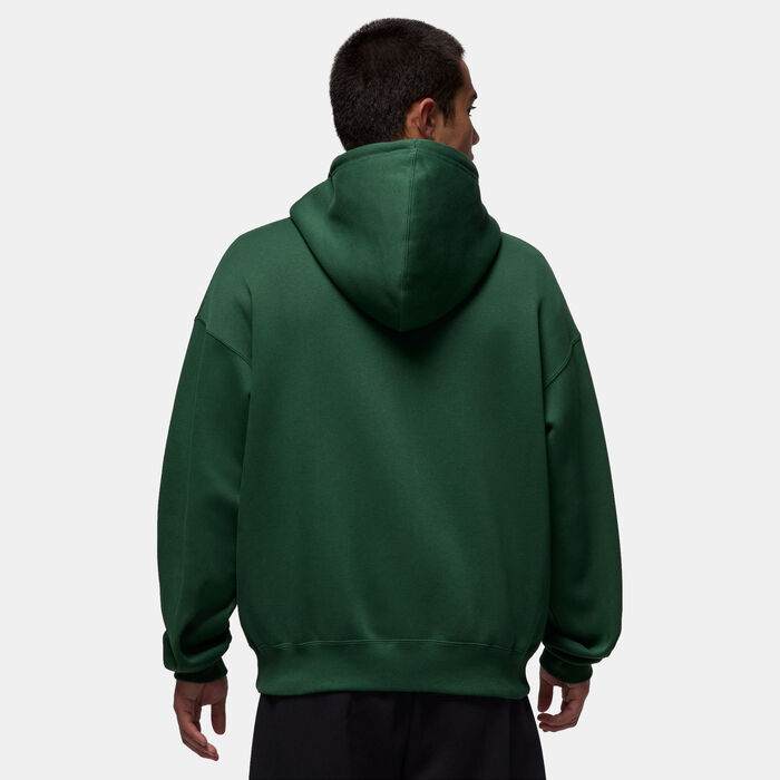 Jordan Men's Brooklyn Fleece Full-Zip Hoodie Green Jordan Men's Brooklyn Fleece Full-Zip Hoodie Green image number 1
