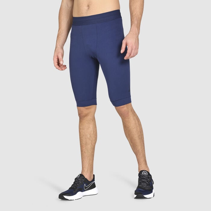 Nike Men's Dri-FIT Infinalon Yoga Shorts Blue Nike Men's Dri-FIT Infinalon Yoga Shorts Blue image number 0