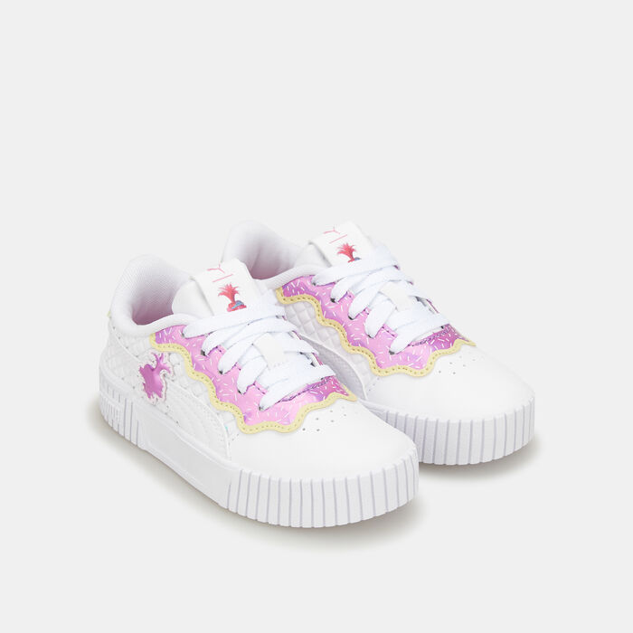 PUMA Kids' x Trolls Carina 2.0 Shoes White PUMA Kids' x Trolls Carina 2.0 Shoes White image number 1