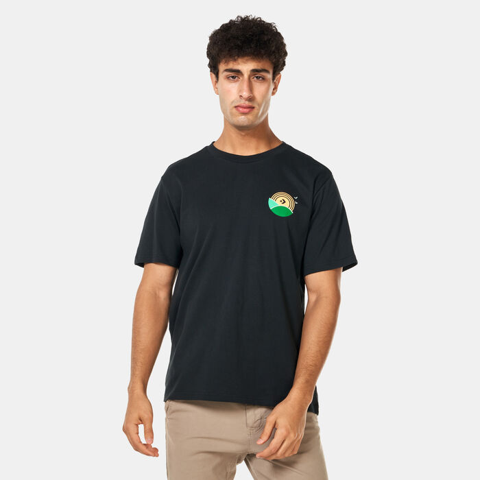 Converse Men's Leaf T-Shirt Black Converse Men's Leaf T-Shirt Black image number 0