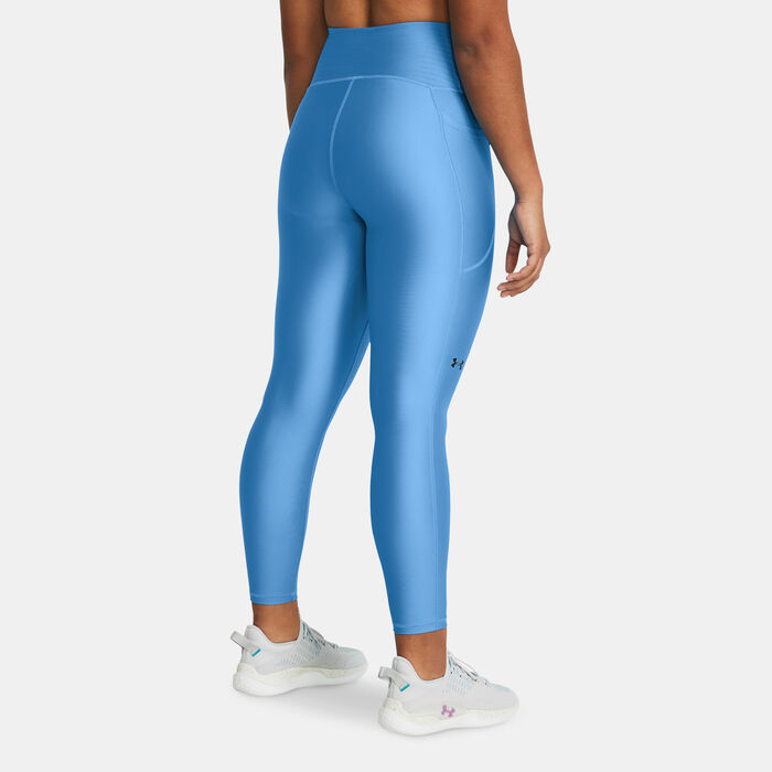 Under Armour Women's UA Tech™ HeatGear® Training Leggings Blue image number 1