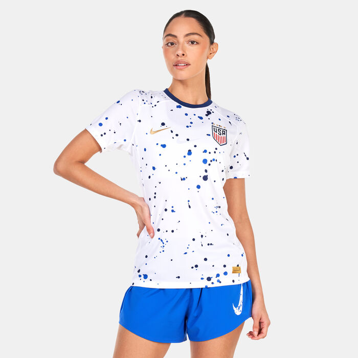 Nike Women's Dri-FIT USWNT (4-Star) 2023 Stadium Home Football Jersey White Nike Women's Dri-FIT USWNT (4-Star) 2023 Stadium Home Football Jersey White image number 0