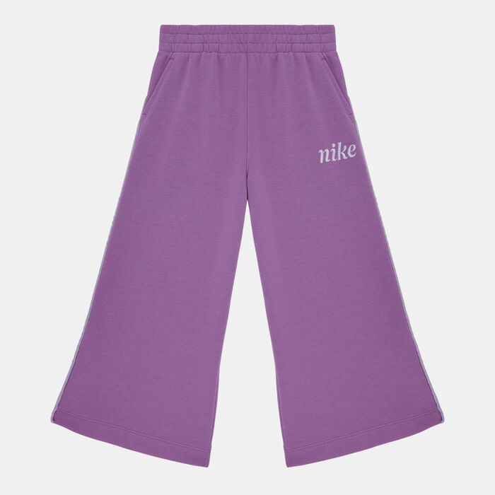 Nike Kids' Essentials Wide-Leg Pants Purple Nike Kids' Essentials Wide-Leg Pants Purple image number 0