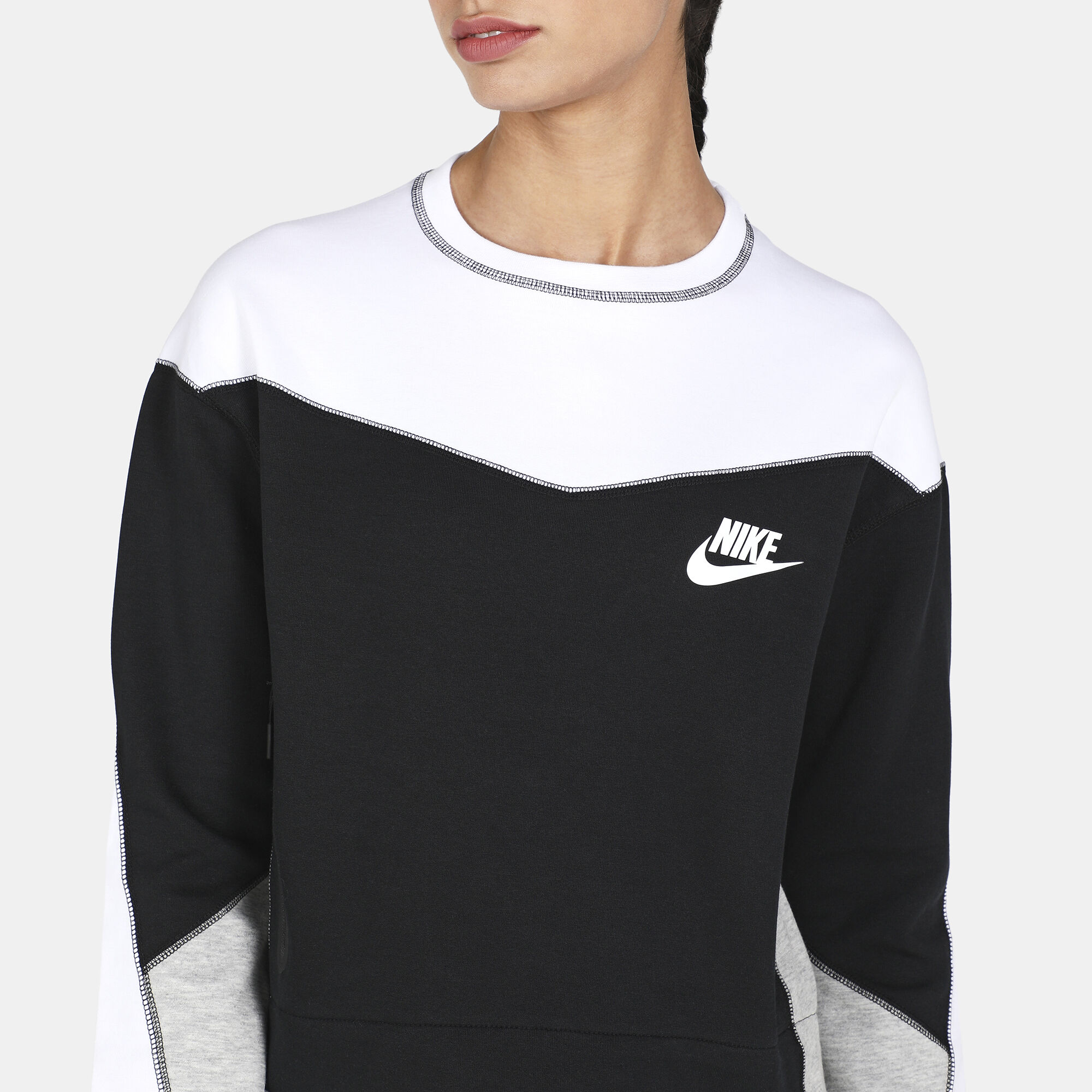 Women s Sportswear Tech Fleece Colour Block Sweatshirt