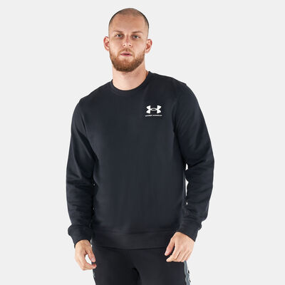 Under Armour Men's UA Rival Terry LC Sweatshirt Black