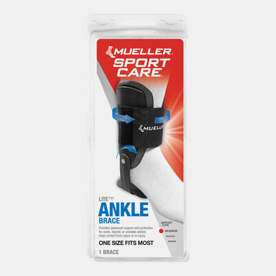 Mueller Lite Ankle Brace (One Size) Black
