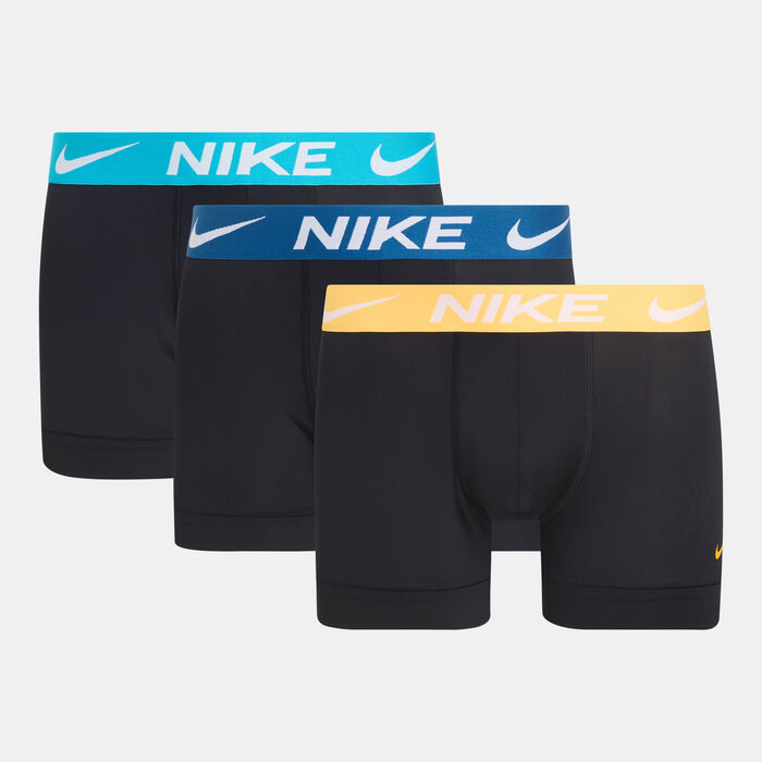 Nike Men's Dri-FIT Essential Micro Briefs (3 Pack) Black Nike Men's Dri-FIT Essential Micro Briefs (3 Pack) Black image number 0