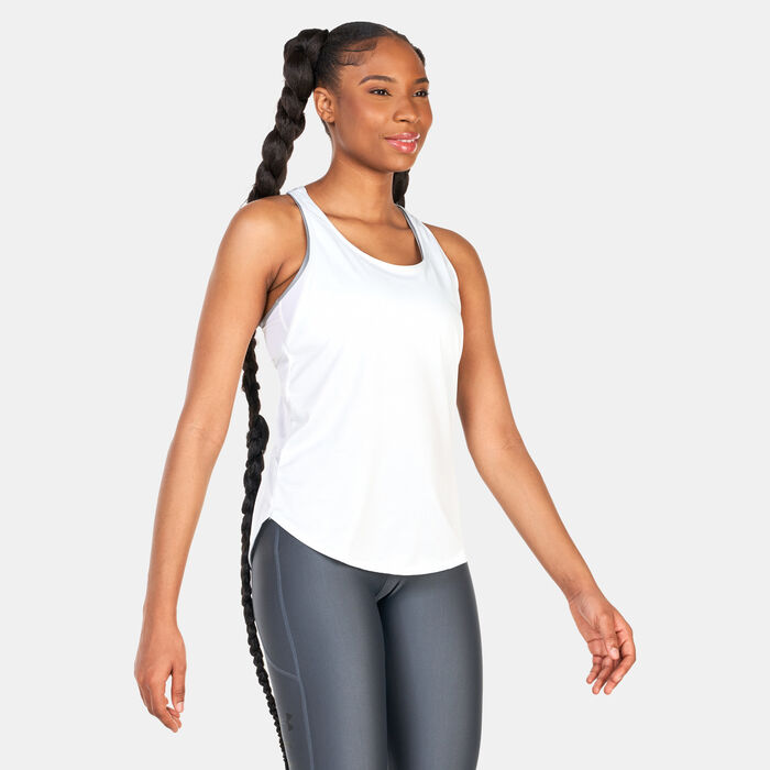 Under Armour Women's UA Tech™ Vent Tank Top White image number 0