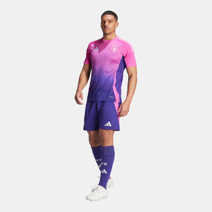 adidas Men's Germany Replica Away Football Shorts - 2024 Multi-Color adidas Men's Germany Replica Away Football Shorts - 2024 Multi-Color image number 2