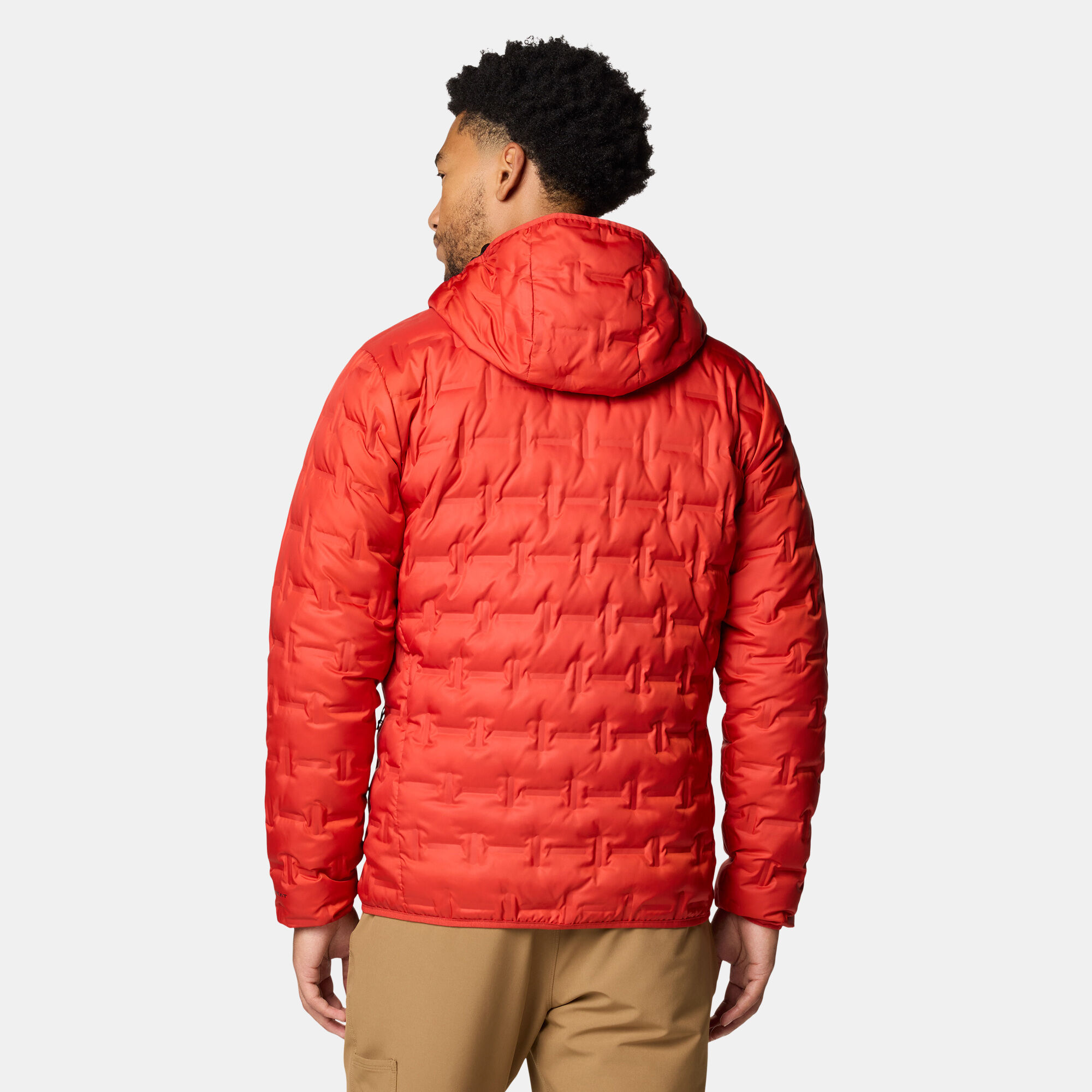 Shop Columbia Men's Delta Ridge II Down Hoodie Red Online in