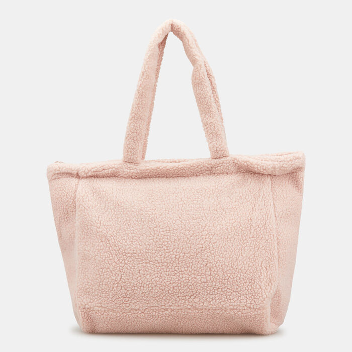 PUMA Women's Core Sherpa Tote Bag Pink PUMA Women's Core Sherpa Tote Bag Pink image number 1