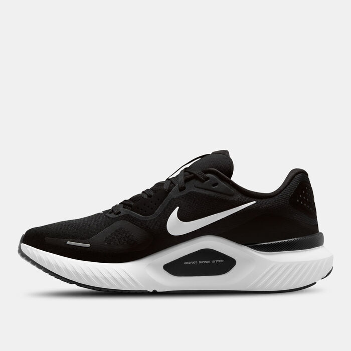 Nike Men's Structure 26 Road Running Shoes Black Nike Men's Structure 26 Road Running Shoes Black image number 2