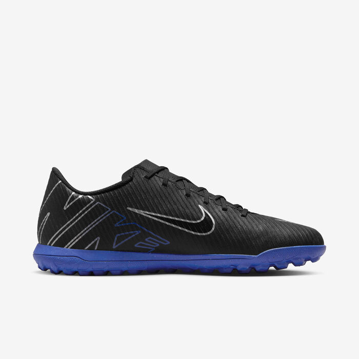 Nike Mercurial Vapor 15 Club Turf Football Shoes Black Nike Mercurial Vapor 15 Club Turf Football Shoes Black image number 2