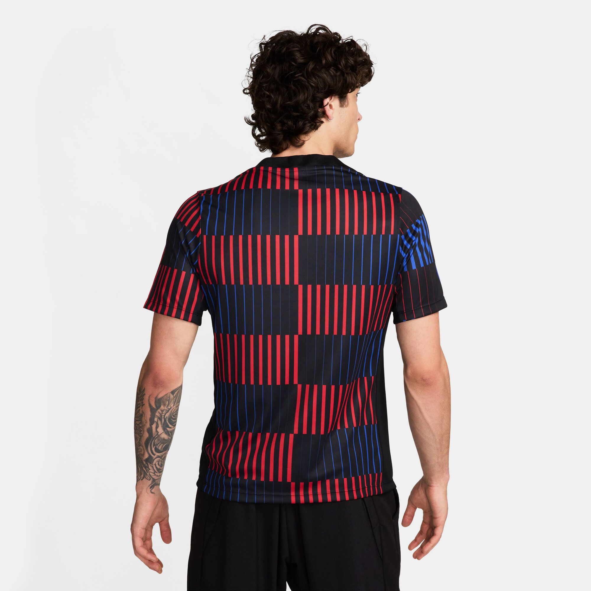 Shop Nike Men's FC Barcelona Academy Pro Away Pre-Match Football