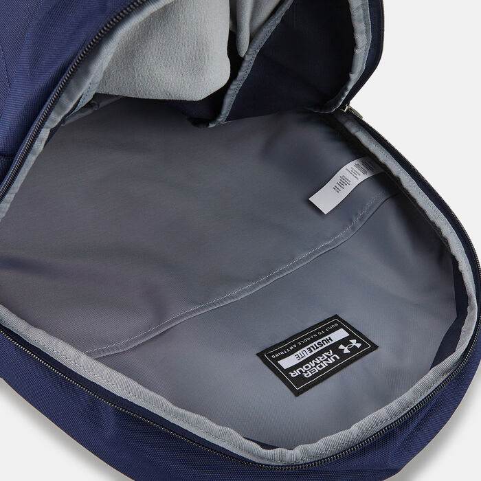 Under Armour Hustle Lite Backpack Blue Under Armour Hustle Lite Backpack Blue image number 3
