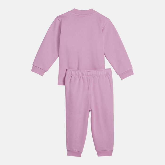 PUMA Kids' Minicats Squad Jacket and Joggers Set Pink image number 1