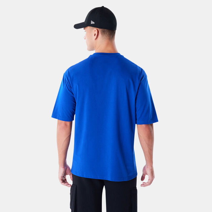 New Era Men's NBA Denver Nuggets Script T-Shirt Blue New Era Men's NBA Denver Nuggets Script T-Shirt Blue image number 1