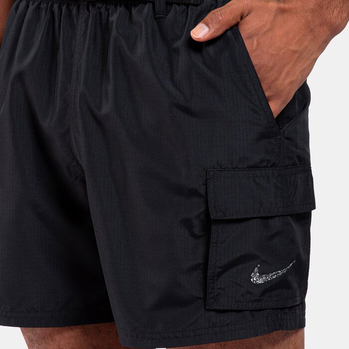 Nike Swim Men's Voyage Volley Swimming Shorts Black Nike Swim Men's Voyage Volley Swimming Shorts Black image number 7