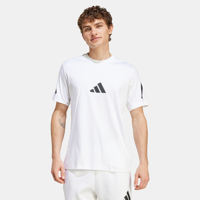 adidas Men's Z.N.E. T-Shirt White adidas Men's Z.N.E. T-Shirt White image number 0