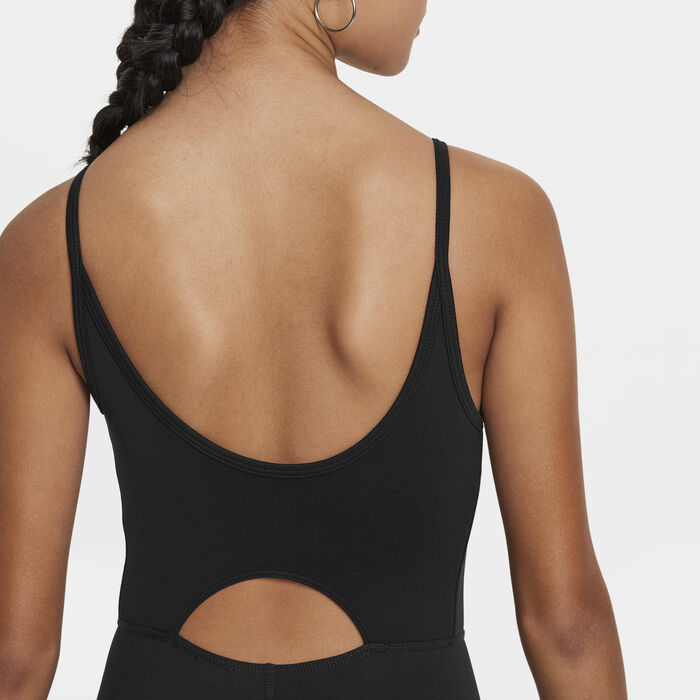 Nike Kids' Dri-FIT One Leotard Black Nike Kids' Dri-FIT One Leotard Black image number 4