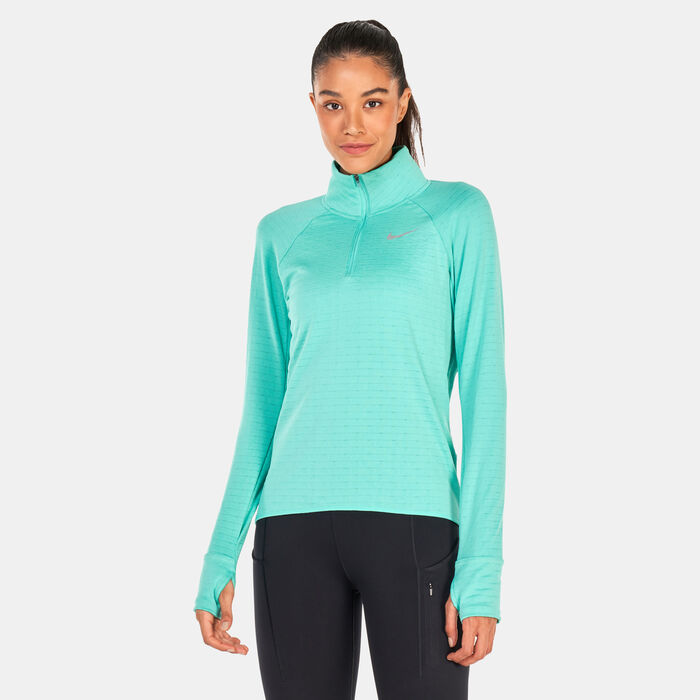 Nike Women's Therma-FIT Element Sweatshirt Green image number 0
