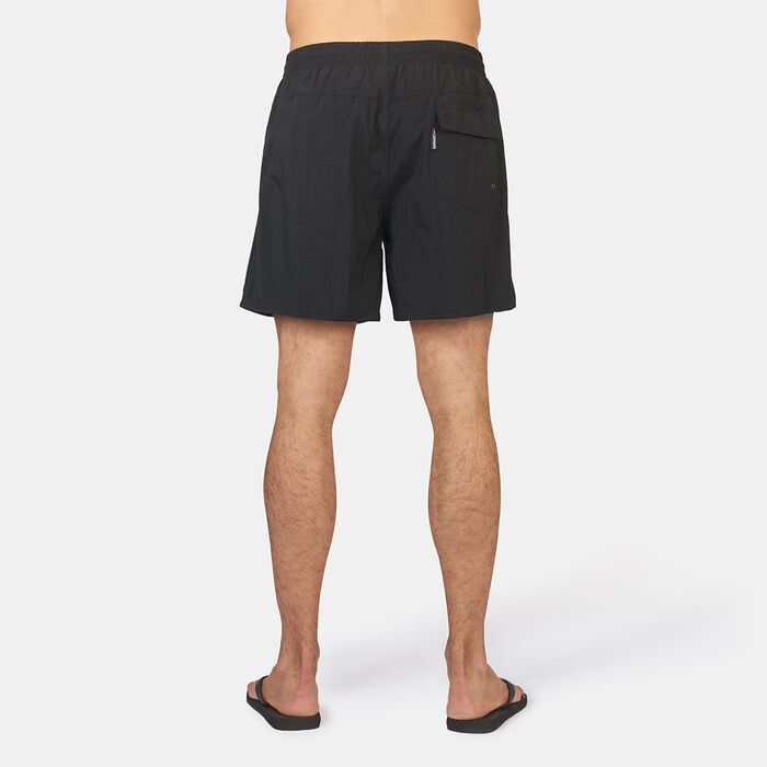 Speedo Men's Solid Leisure 16" Watershort Black Speedo Men's Solid Leisure 16" Watershort Black image number 1