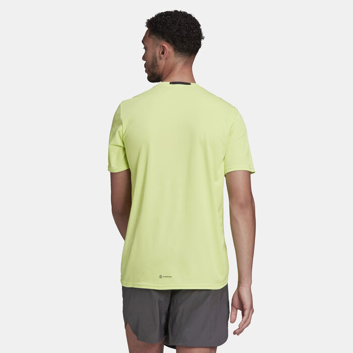 adidas Men's AEROREADY Designed For Movement T-Shirt Green adidas Men's AEROREADY Designed For Movement T-Shirt Green image number 2